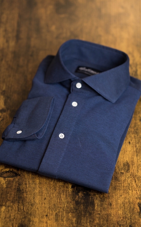Popover Bawełniana Pika Granatowy