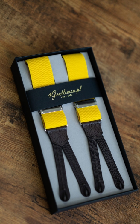 Klasyczne Szelki Żółte