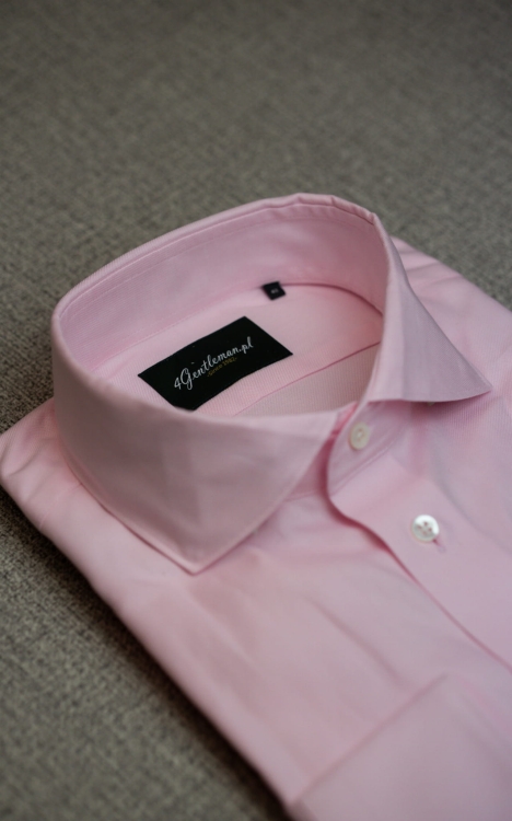 Bawełniana Koszula Różowy Oxford