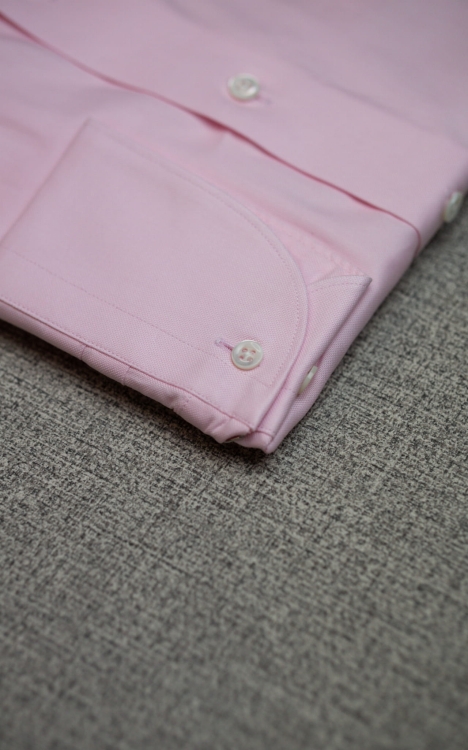 Bawełniana Koszula Różowy Oxford