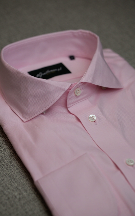 Bawełniana Koszula Różowy Oxford