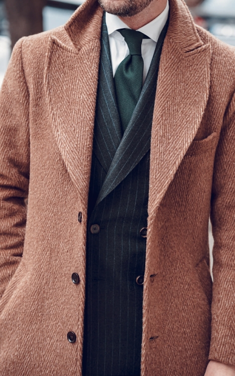 Płaszcz Wełna z Alpaki Sankt Moritz