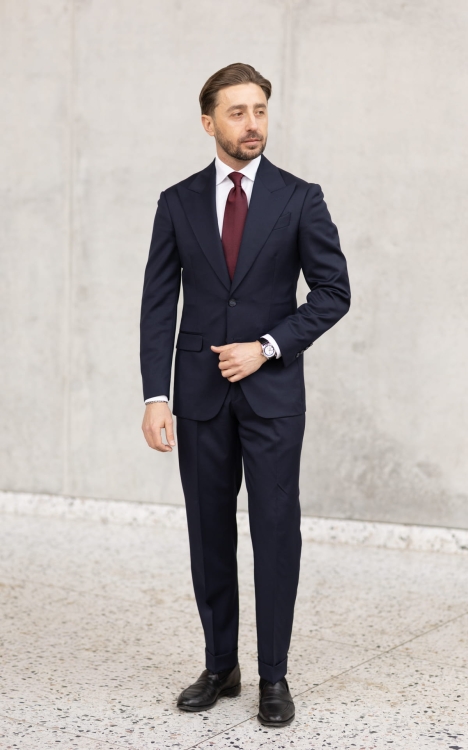 Daytona navy suit