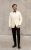 Cream-colored Tuxedo Jacket