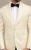 Cream-colored Tuxedo Jacket