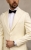 Cream-colored Tuxedo Jacket