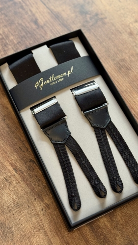 Szelki Raso di seta nero