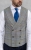 Kamizelka Dwurzędowa Como 100% Wełna