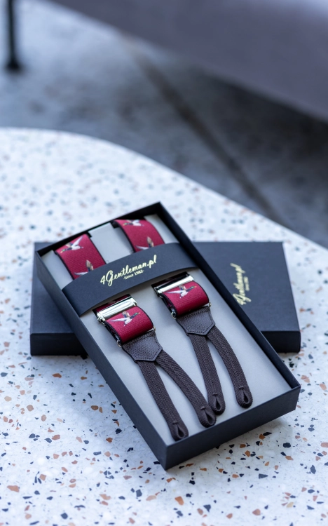 Szelki Anatre bordeaux