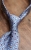 Light blue patterned silk tie