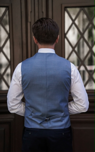 Kamizelka Dwurzędowa Bolonia 100% Wełna