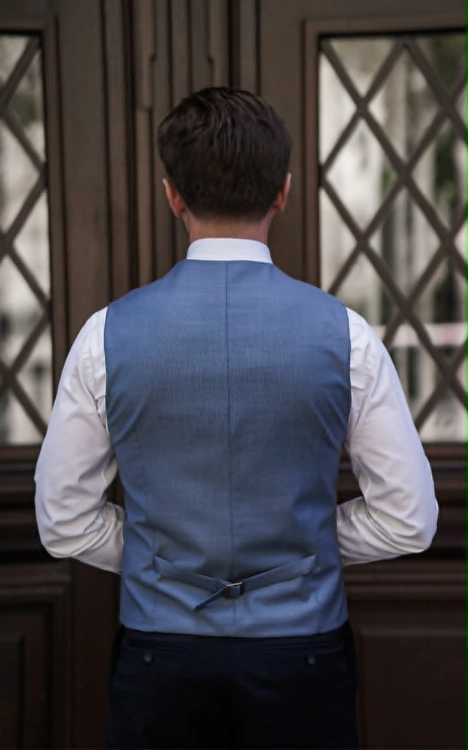 Kamizelka Dwurzędowa Bolonia 100% Wełna